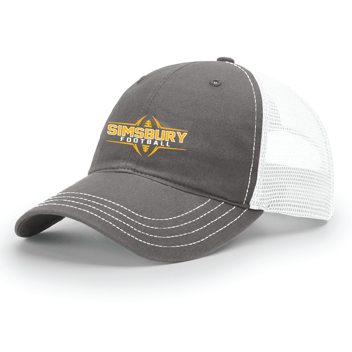 Hat: Soft Front Snapback Simsbury Football