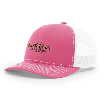 Hat: Trucker Snapback Simsbury Football