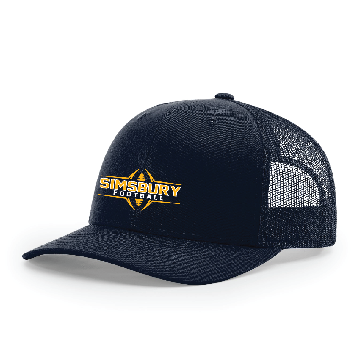 Hat: Trucker Snapback Simsbury Football