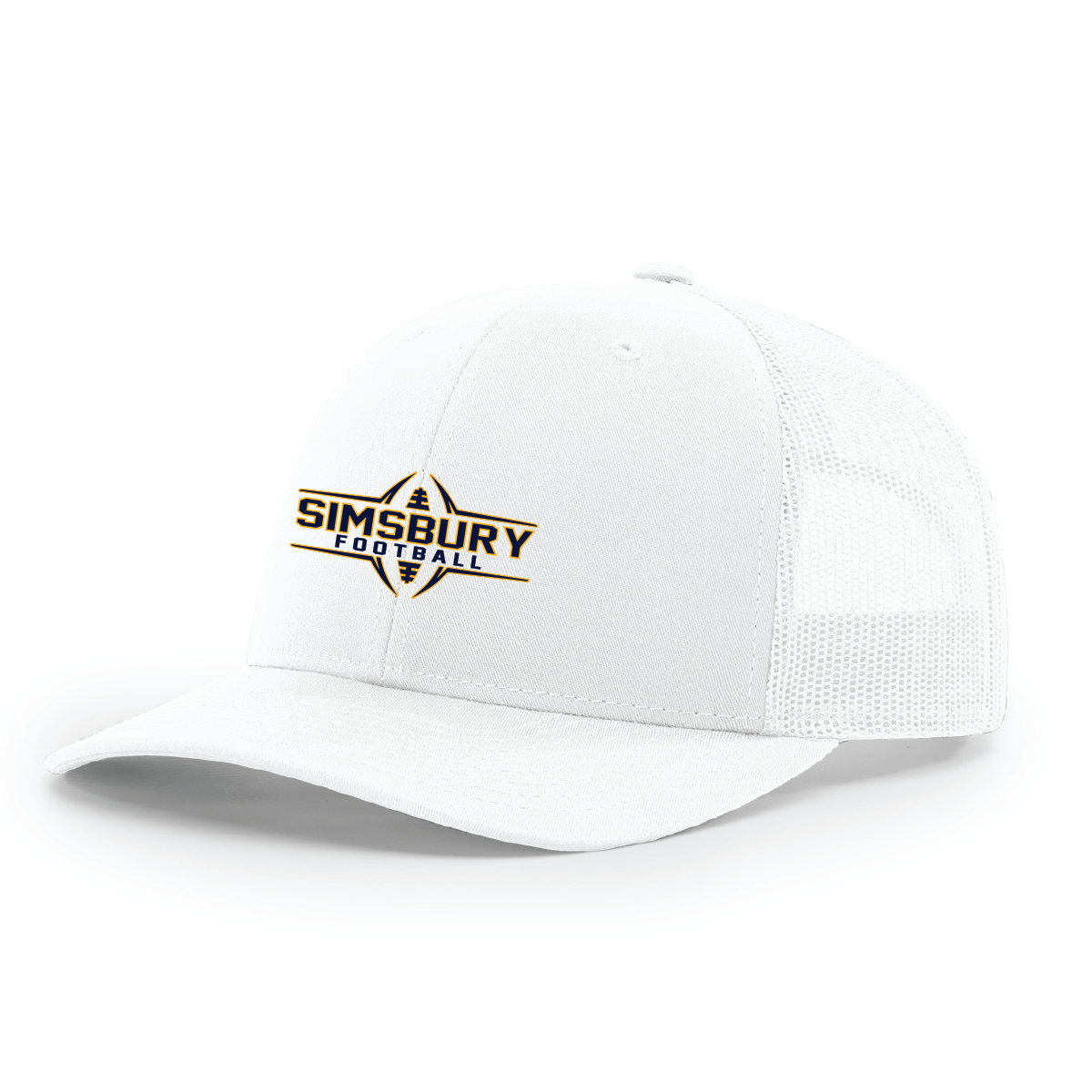 Hat: Trucker Snapback Simsbury Football