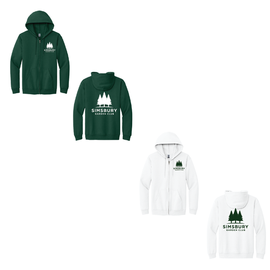 Simsbury Garden Club: Gildan Full Zip Hoody