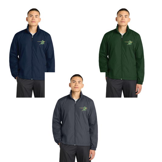 Simsbury Legion: Sport-Tek® Full-Zip Wind Jacket. JST70