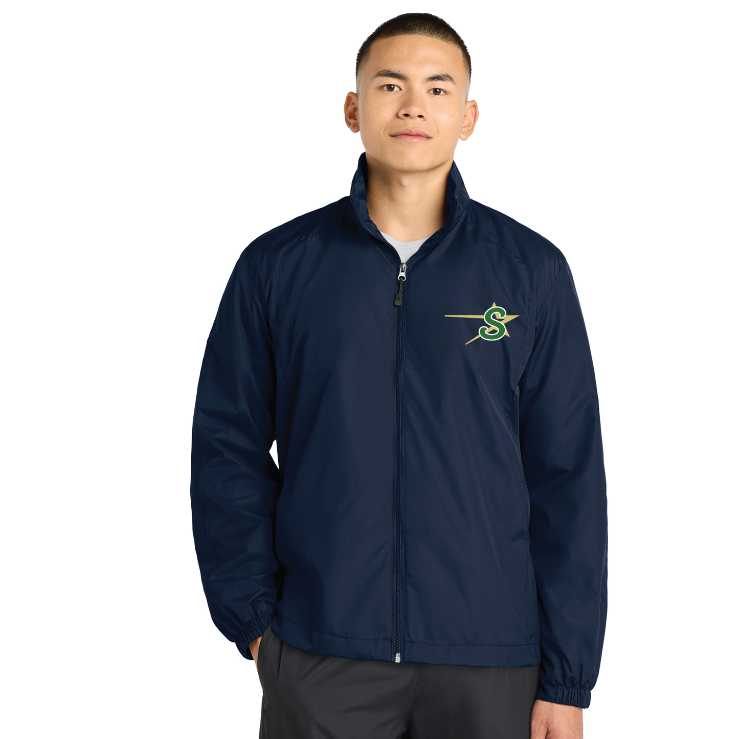 Simsbury Legion: Sport-Tek® Full-Zip Wind Jacket. JST70