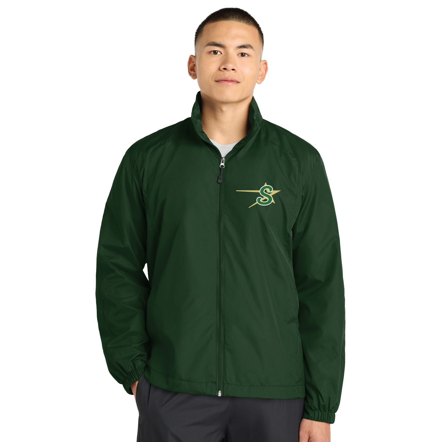 Simsbury Legion: Sport-Tek® Full-Zip Wind Jacket. JST70
