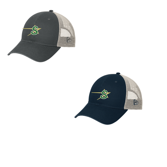 Simsbury Legion: New Era®  Unstructured Mesh Snapback Hat NE215