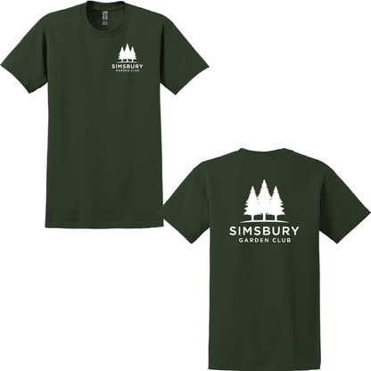 Simsbury Garden Club: Men's Cotton T Shirt