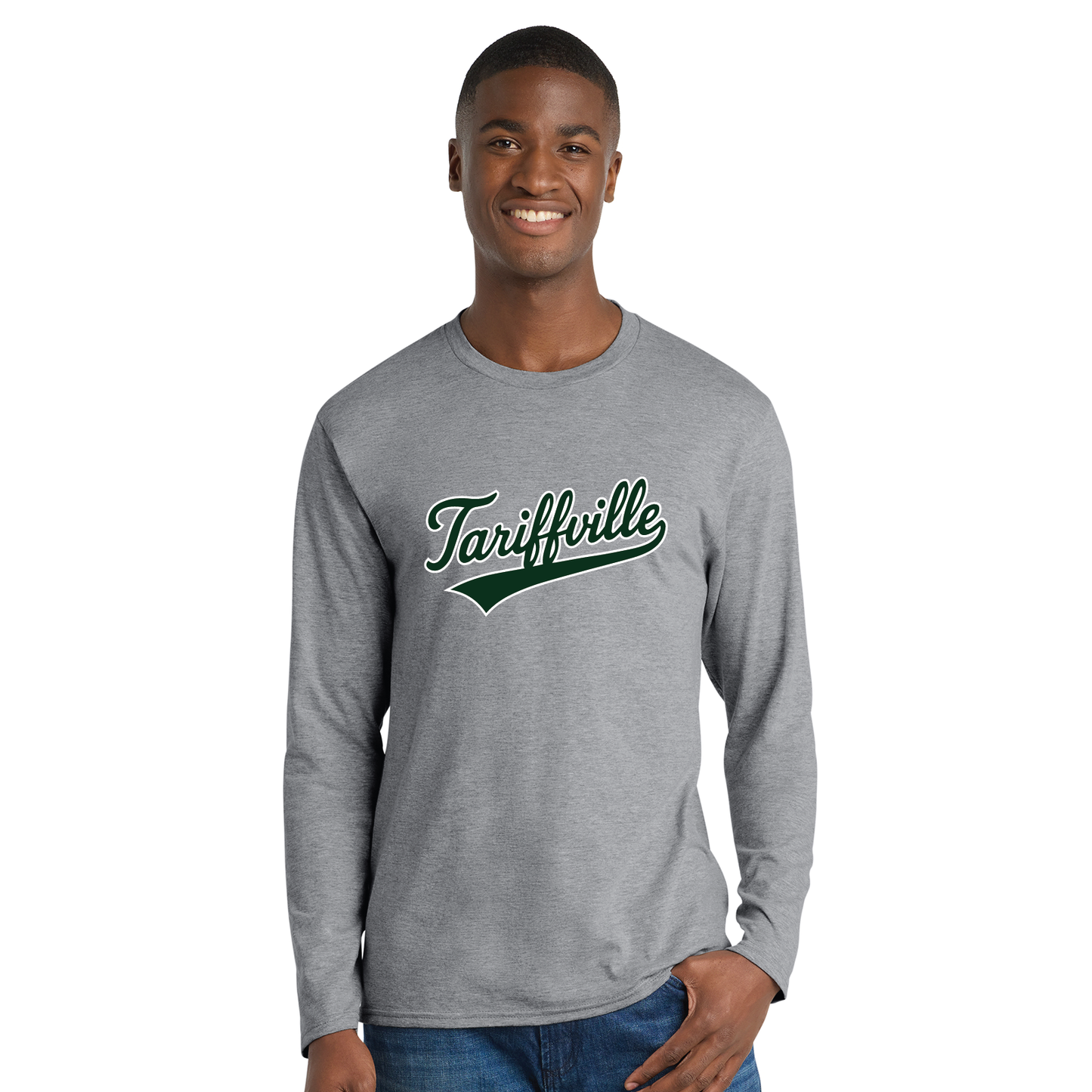 T-Ville Village Association: Soft Cotton Longsleeve T-Shirt Men's