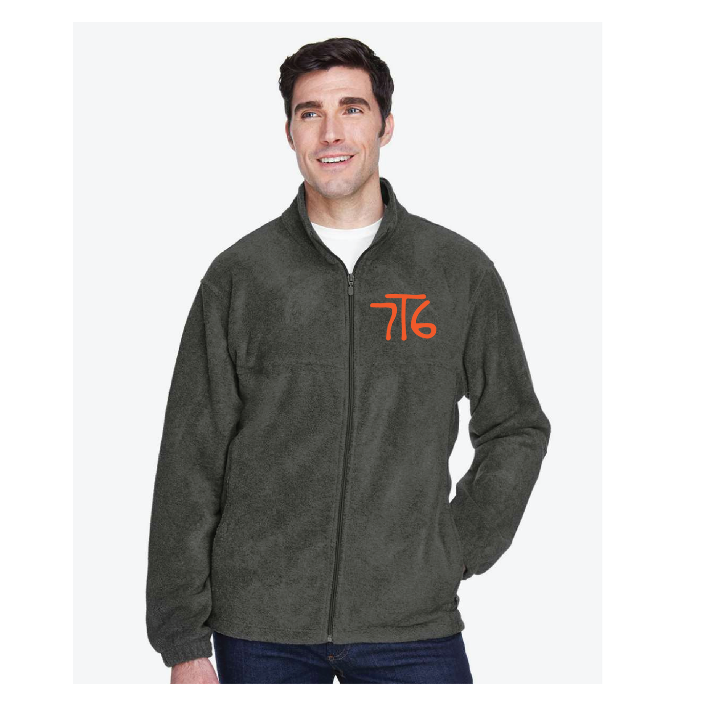 Troop 76 Girls: Adult & Youth Harriton Full-Zip Fleece - M990/M990Y