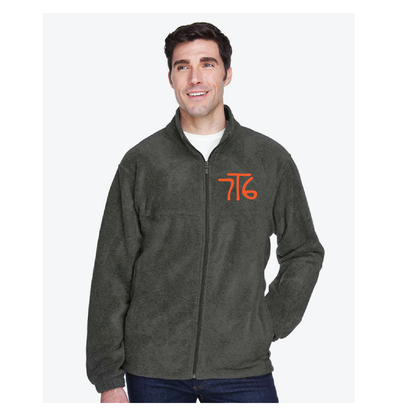 Troop 76 Girls: Adult & Youth Harriton Full-Zip Fleece - M990/M990Y