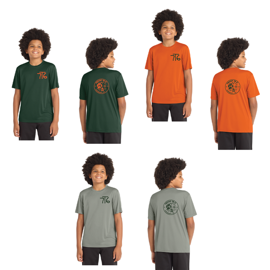 Troop 76 Girls: Performance T Shirt Youth YST350