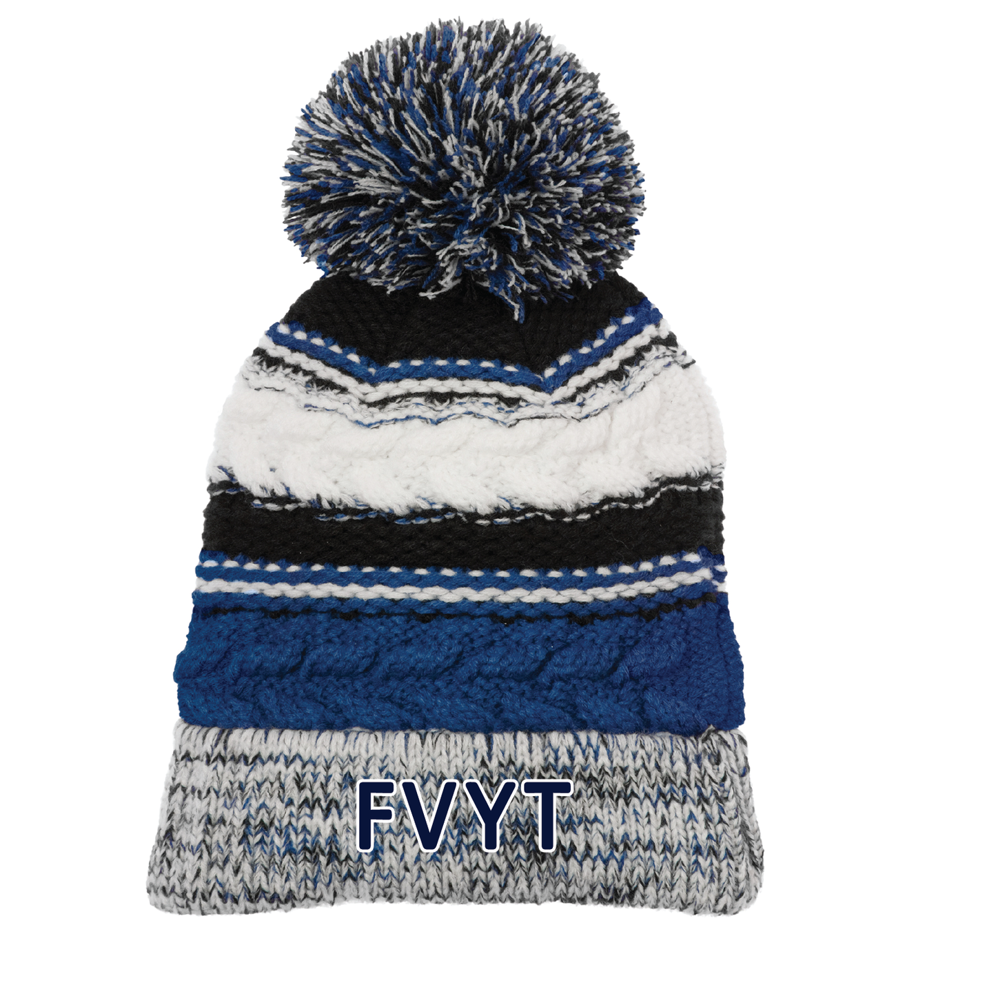 FVYT Tsunamis: Sport-Tek® Pom Pom Team Beanie. STC21