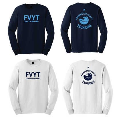 FVYT Tsunamis:  Longsleeve Cotton Tee G2400