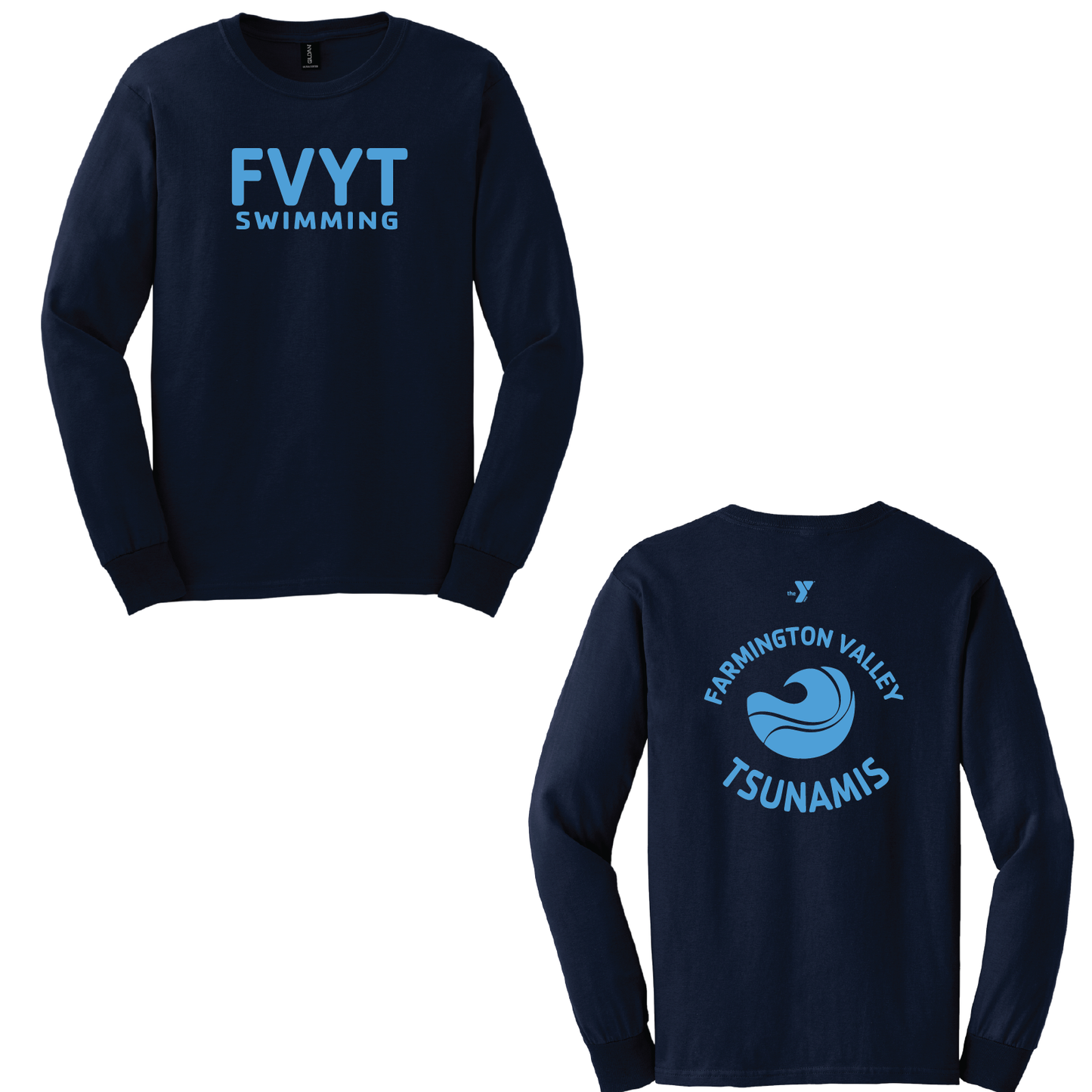 FVYT Tsunamis:  Longsleeve Cotton Tee G2400
