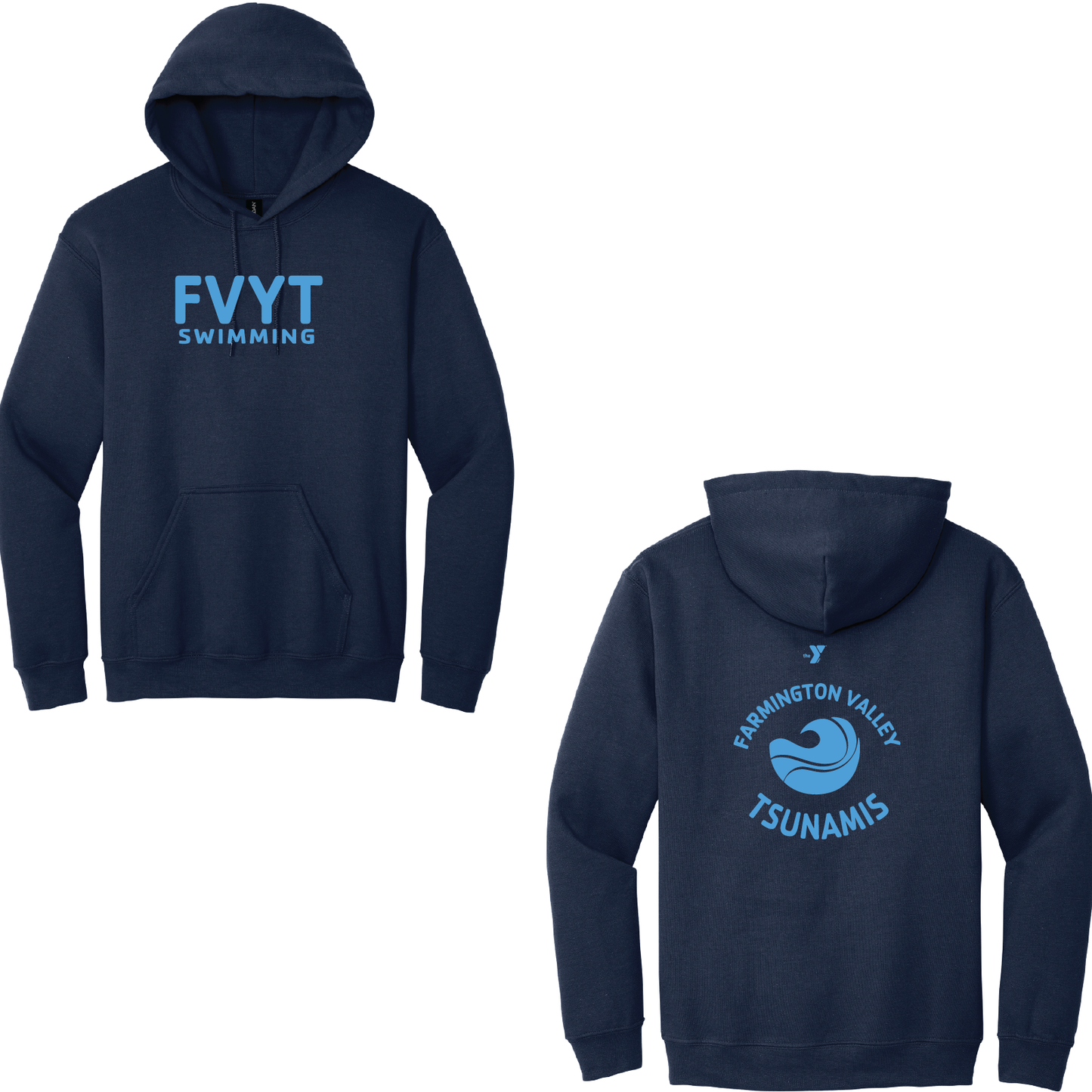 FVYT Tsunamis: Gildan Hooded Sweatshirt 18500