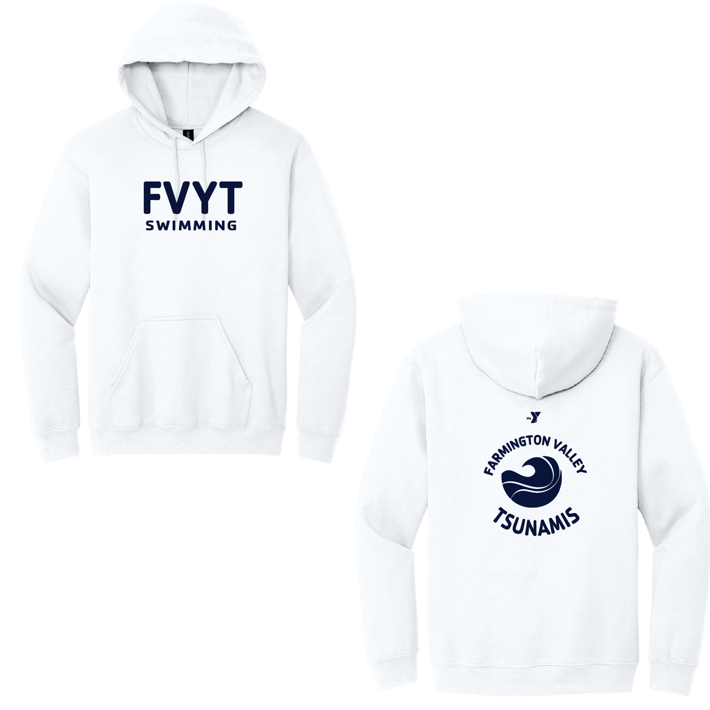 FVYT Tsunamis: Gildan Hooded Sweatshirt 18500