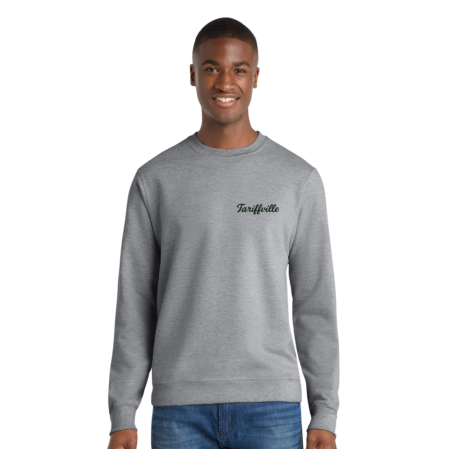 T-Ville Village Association: Crewneck Sweatshirt (Embroidered Logo)