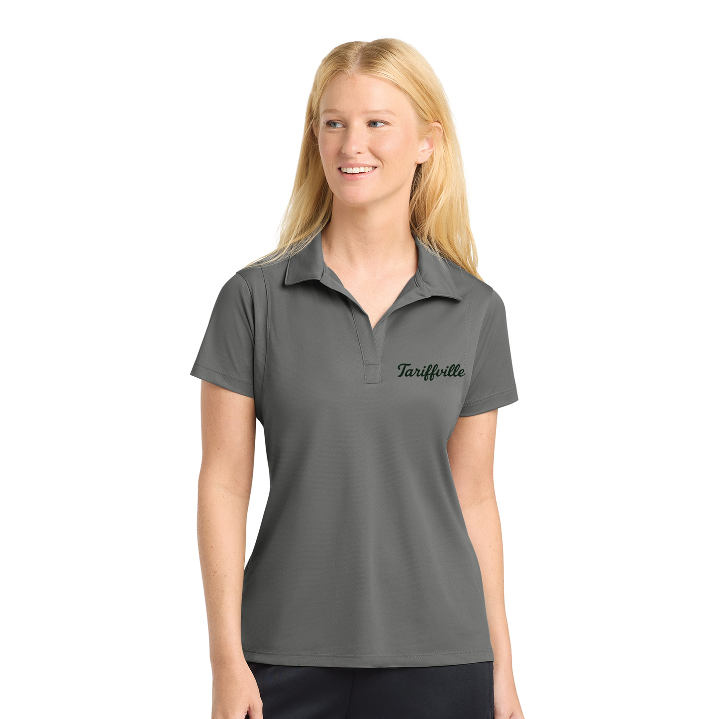 T-Ville Village Association: Sport-Wick® Polo Women's (Embroidered Logo)