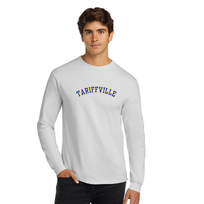 Tariffville School: Longsleeve T-Shirt Tariffville Arched Logo Youth & Adult Sizes