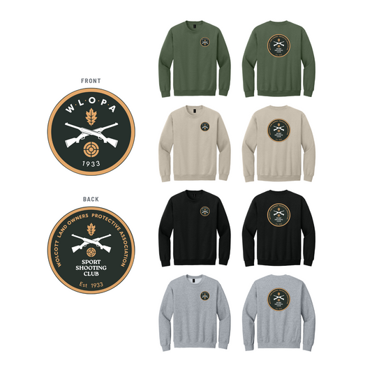WLOPA Gun Club: 18000 Gildan Heavy Blend Crewneck Sweatshirt
