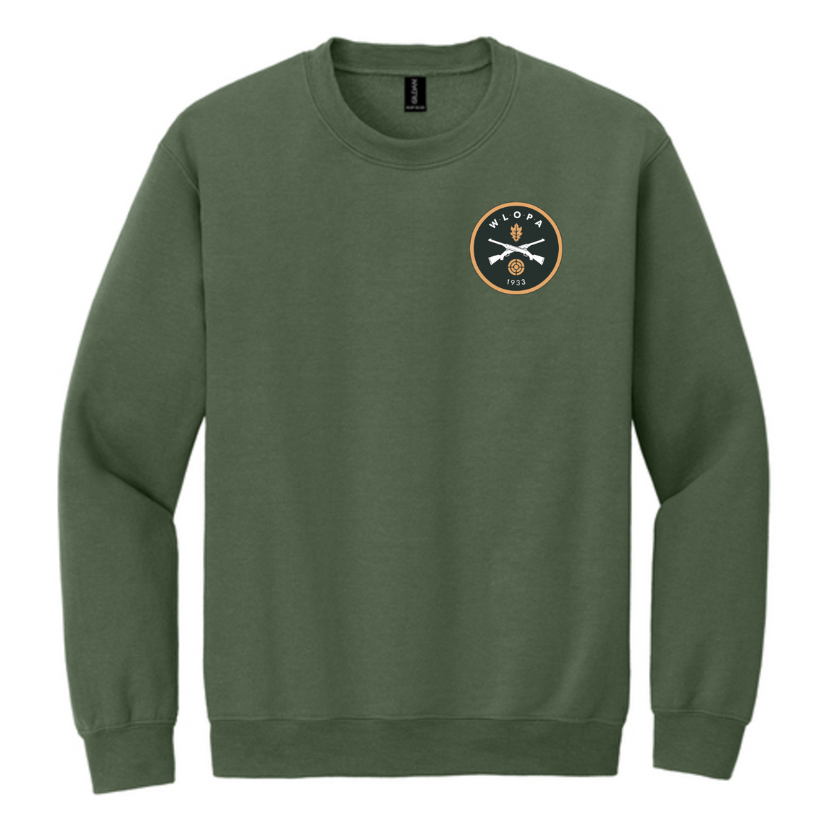 WLOPA Gun Club: 18000 Gildan Heavy Blend Crewneck Sweatshirt