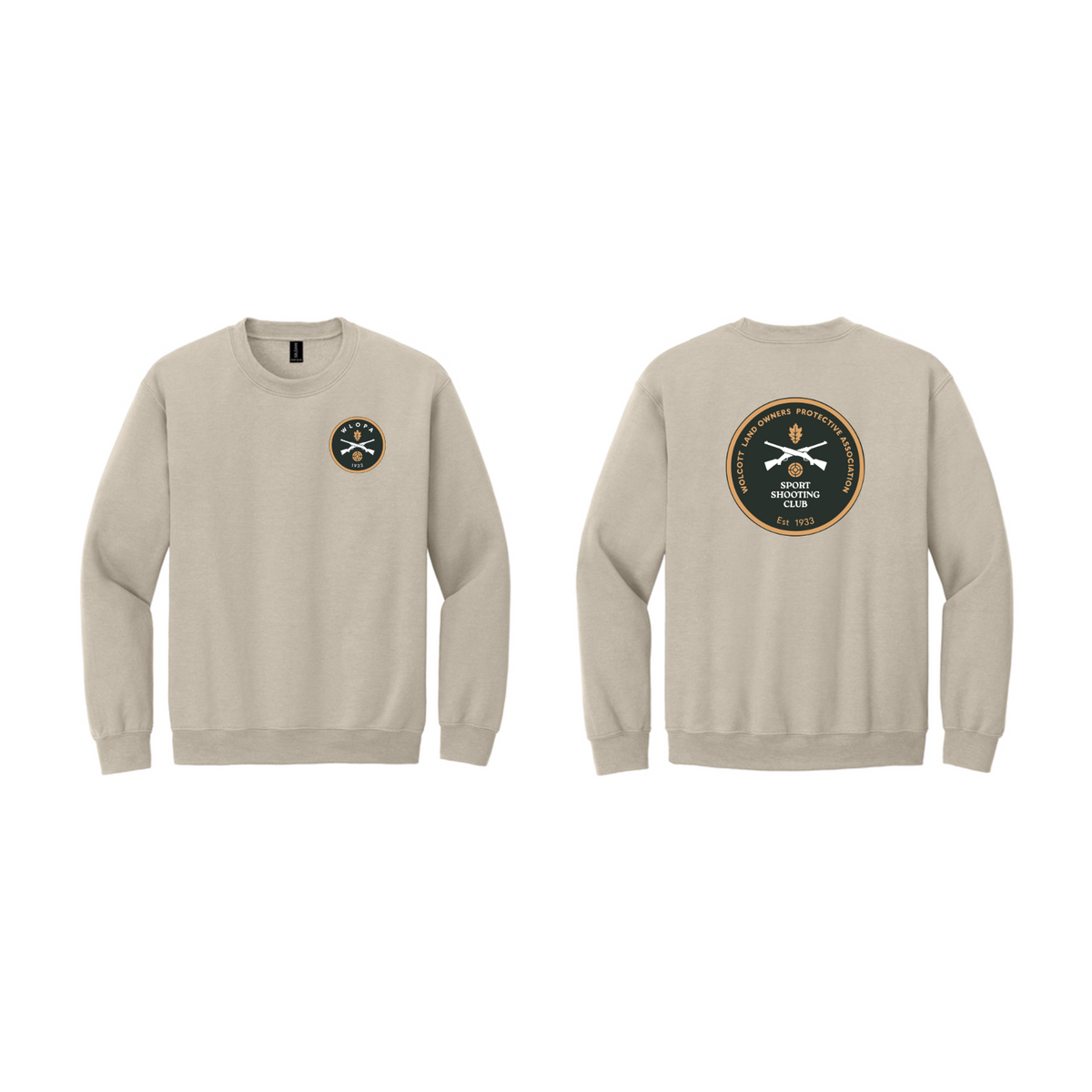 WLOPA Gun Club: 18000 Gildan Heavy Blend Crewneck Sweatshirt