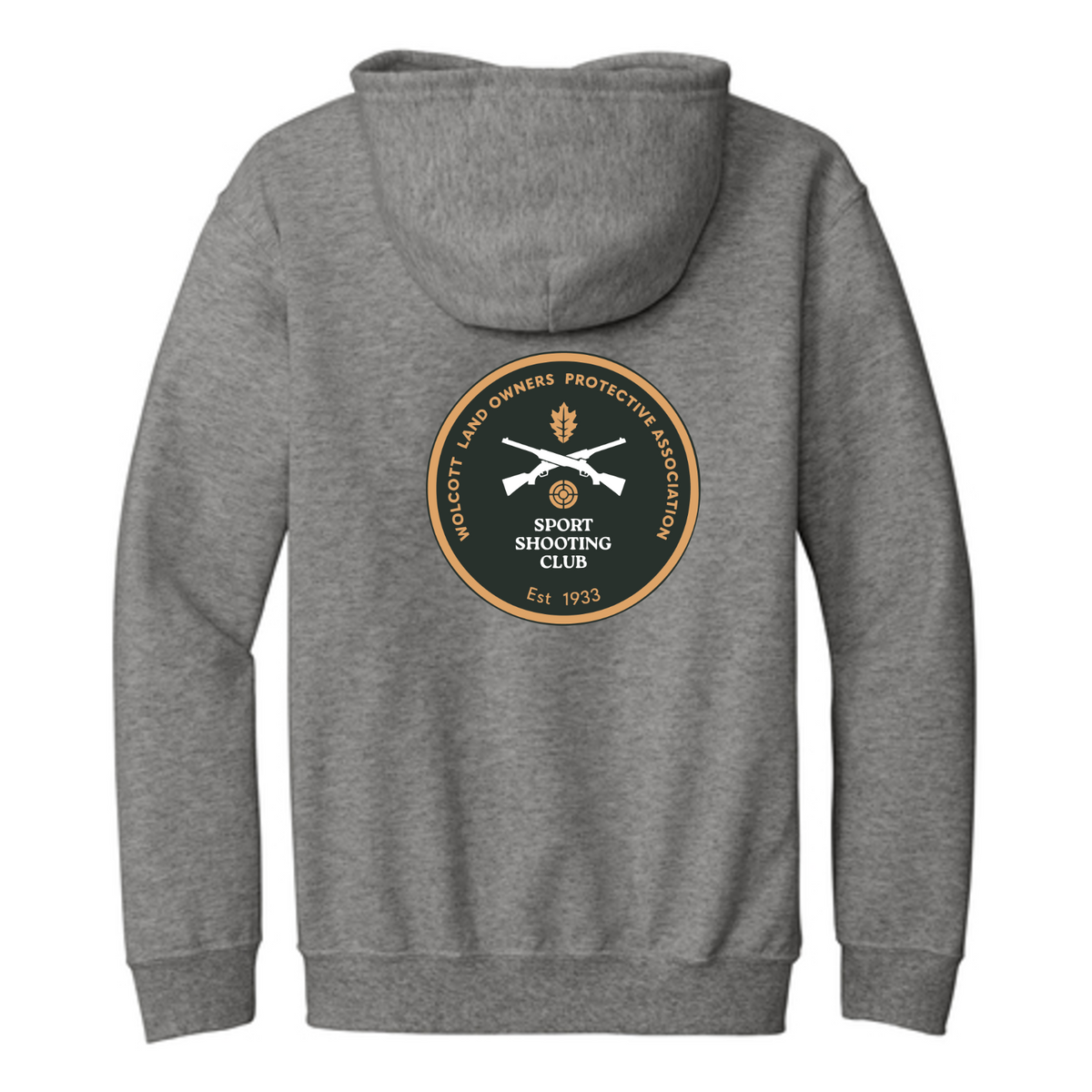 WLOPA Gun Club: 18600 Gildan Heavy Blend Full-Zip Hooded Sweatshirt