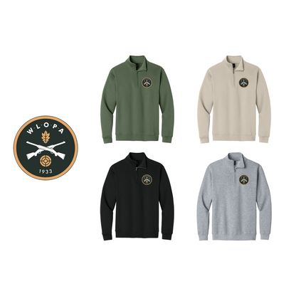 WLOPA Gun Club: 18810 Gildan Heavy Blend 1/4-Zip Sweatshirt