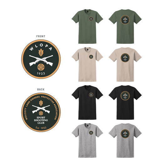 WLOPA Gun Club: 2000 Gildan Ultra Cotton 100% US Cotton T-Shirt