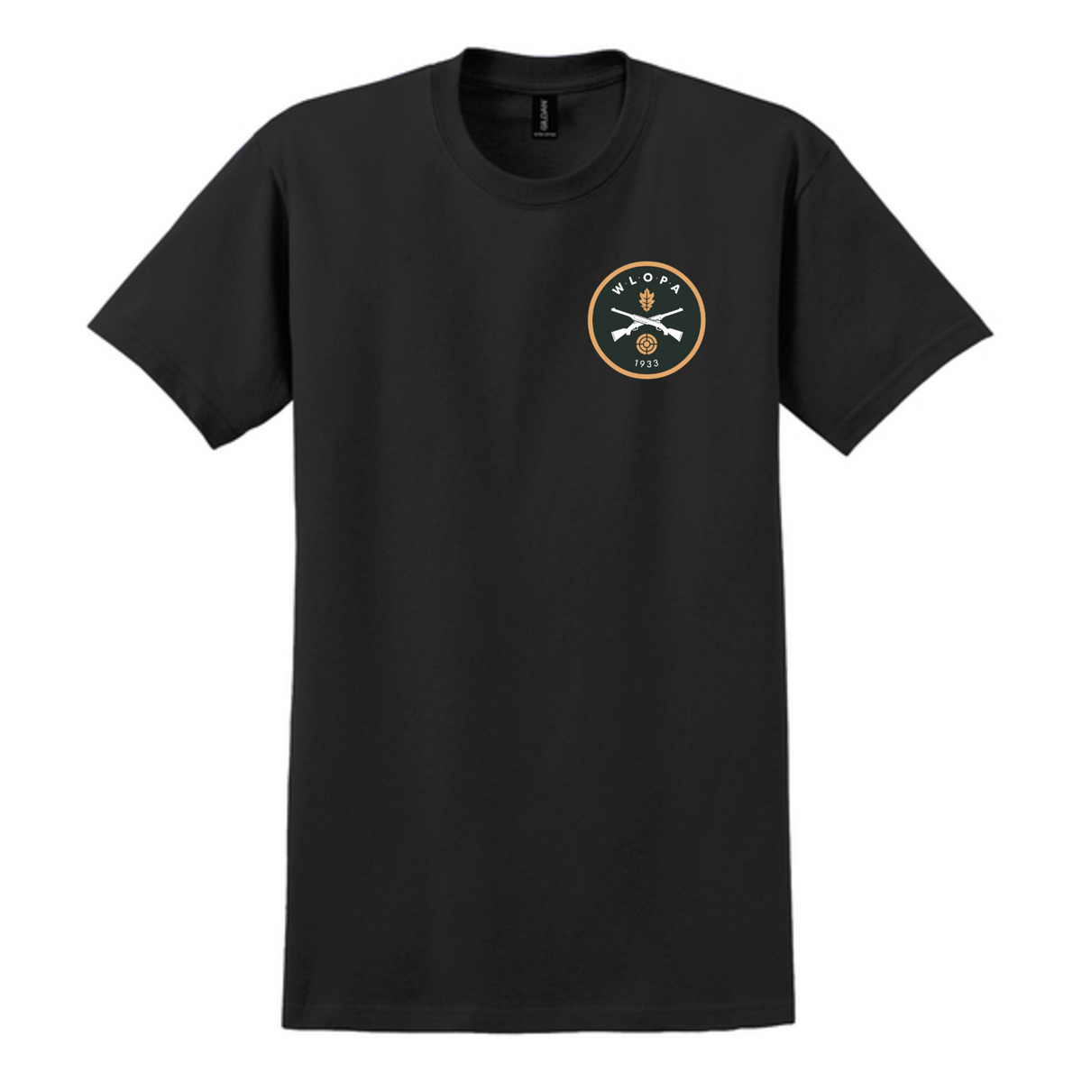 WLOPA Gun Club: 2000 Gildan Ultra Cotton 100% US Cotton T-Shirt