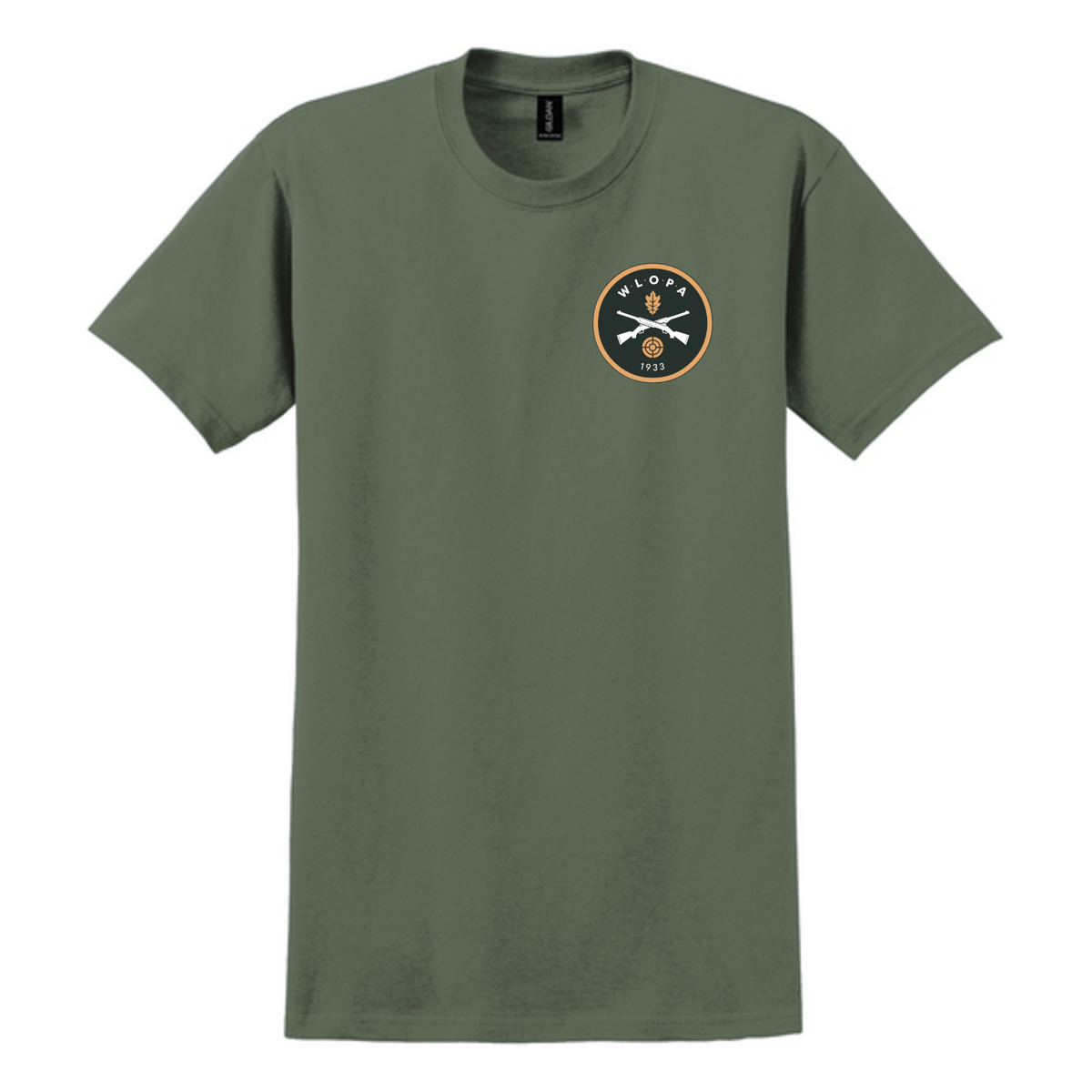 WLOPA Gun Club: 2000 Gildan Ultra Cotton 100% US Cotton T-Shirt