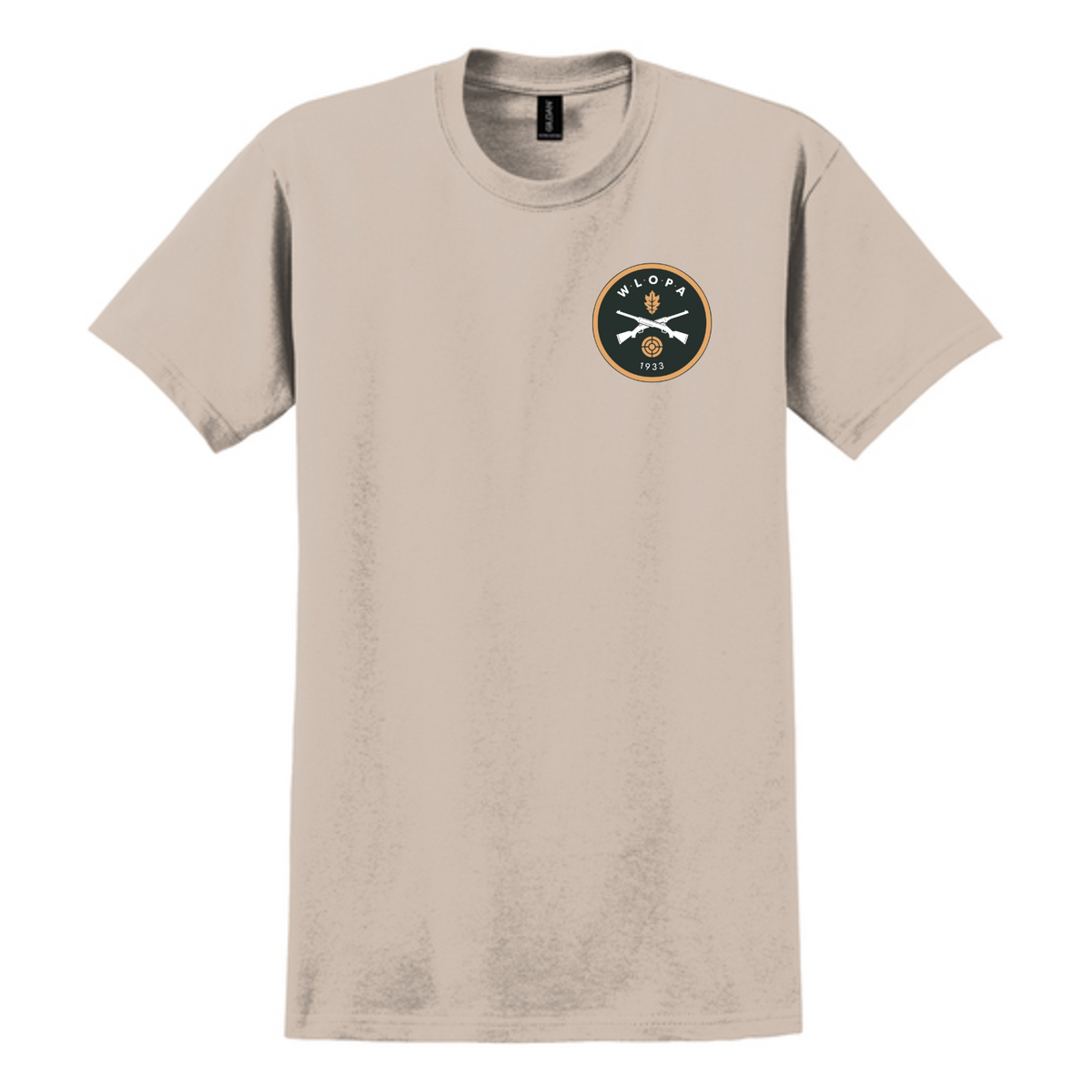 WLOPA Gun Club: 2000 Gildan Ultra Cotton 100% US Cotton T-Shirt