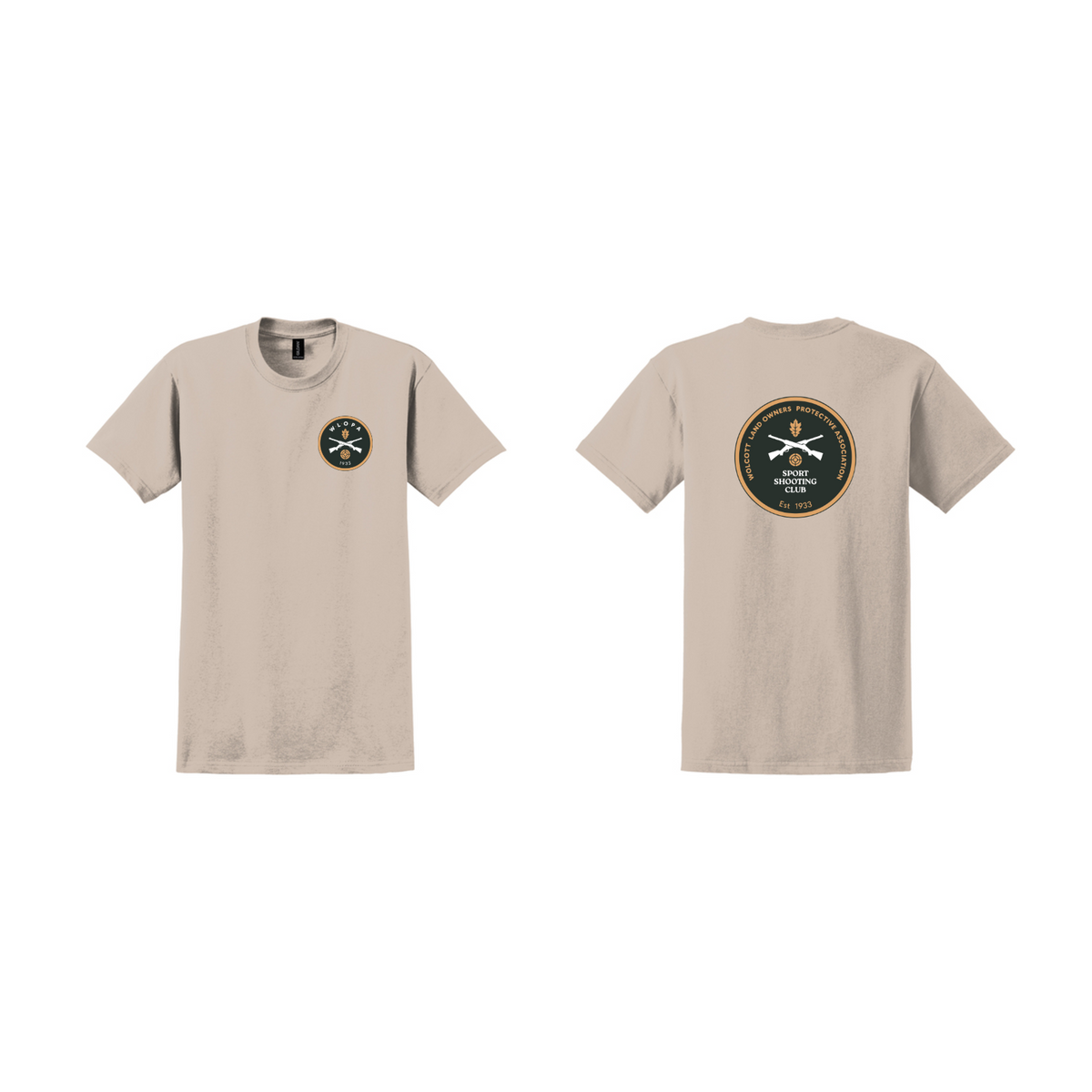 WLOPA Gun Club: 2000 Gildan Ultra Cotton 100% US Cotton T-Shirt