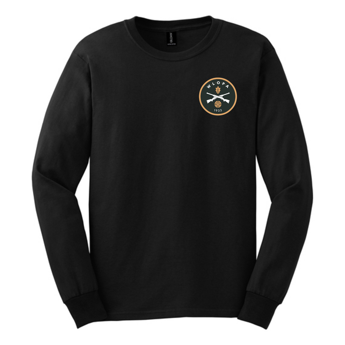 WLOPA Gun Club: G2400 Gildan Ultra Cotton 100% US Cotton Long Sleeve T-Shirt
