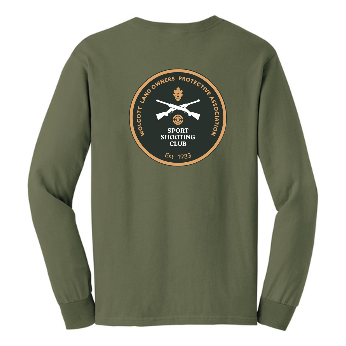 WLOPA Gun Club: G2400 Gildan Ultra Cotton 100% US Cotton Long Sleeve T-Shirt