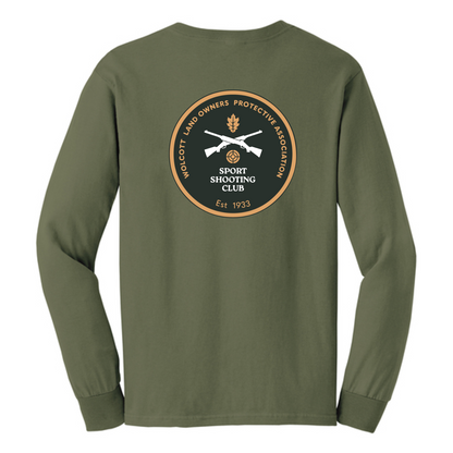 WLOPA Gun Club: G2400 Gildan Ultra Cotton 100% US Cotton Long Sleeve T-Shirt