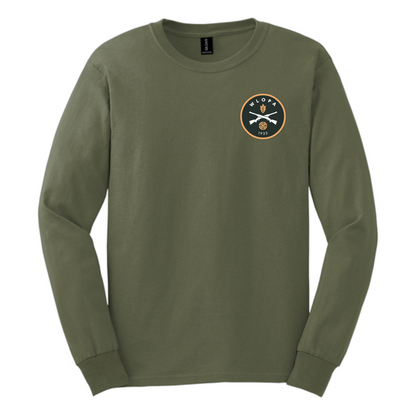 WLOPA Gun Club: G2400 Gildan Ultra Cotton 100% US Cotton Long Sleeve T-Shirt