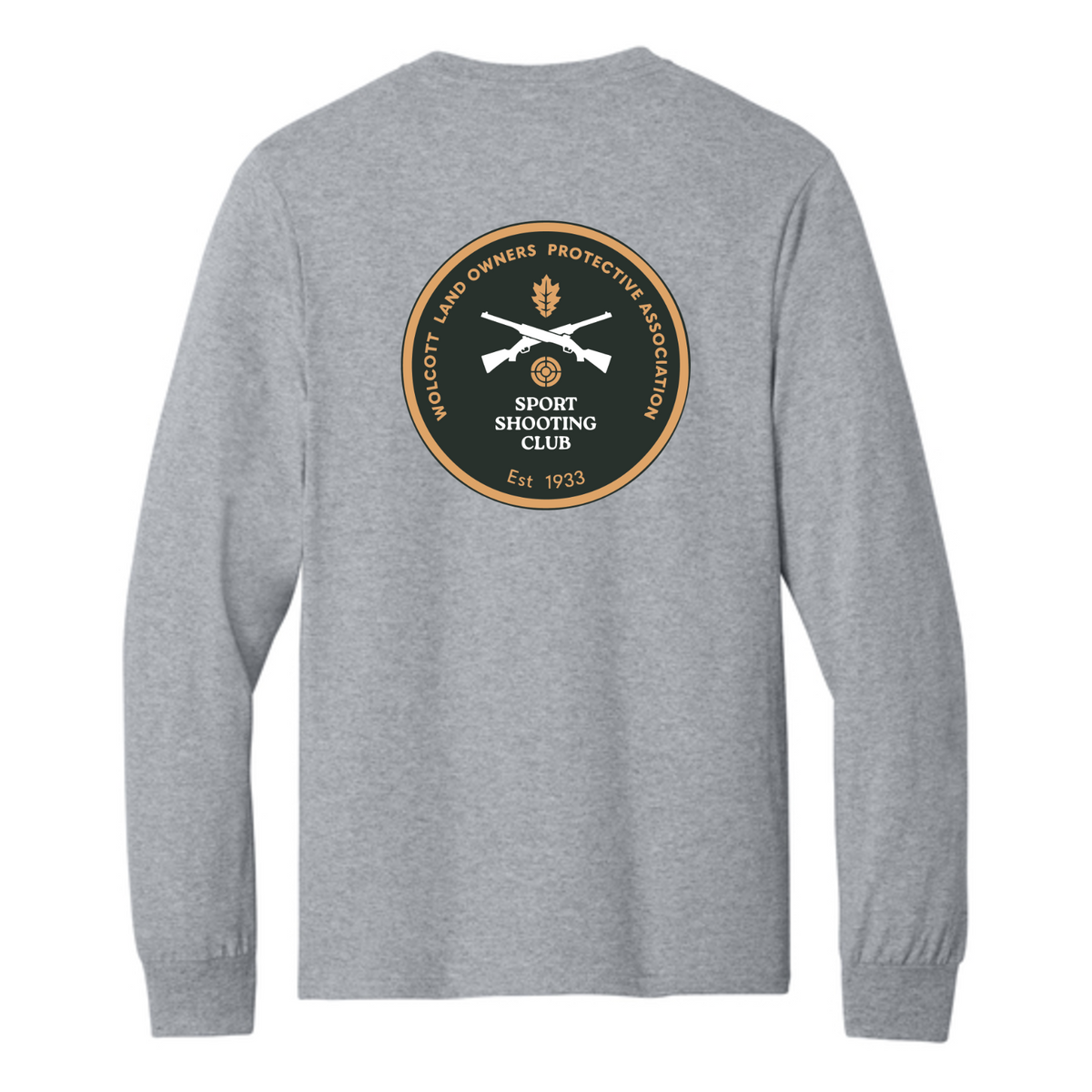 WLOPA Gun Club:  PC61LSP Port & Co® Long Sleeve Essential Pocket Tee.