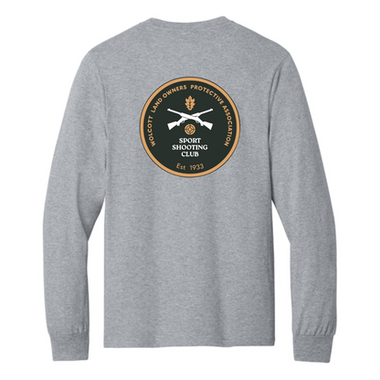 WLOPA Gun Club:  PC61LSP Port & Co® Long Sleeve Essential Pocket Tee.