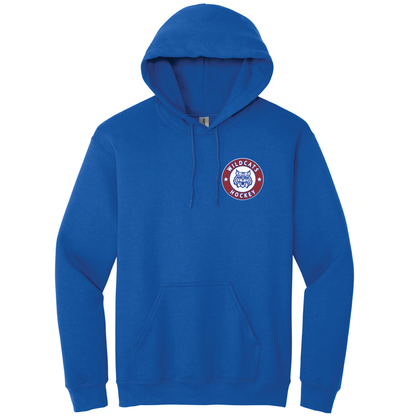 Wildcats Hockey Hooded Sweatshirt Embroidered Left Chest