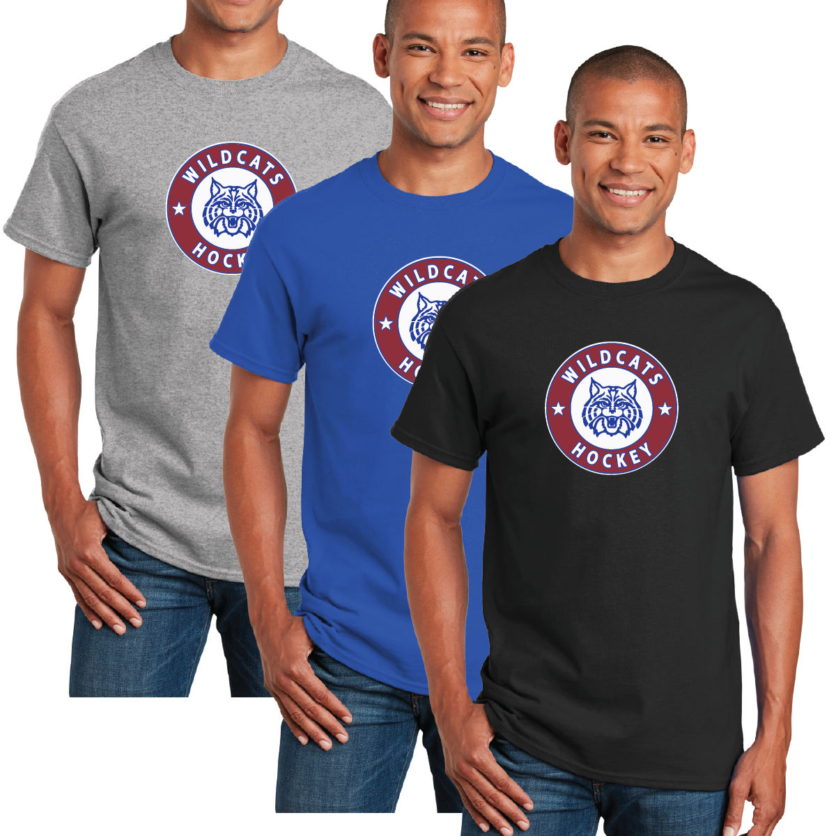 Wildcats Hockey Cotton Tee