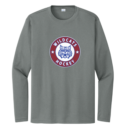 Wildcats Hockey Long Sleeve Moisture Tee