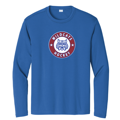 Wildcats Hockey Long Sleeve Moisture Tee