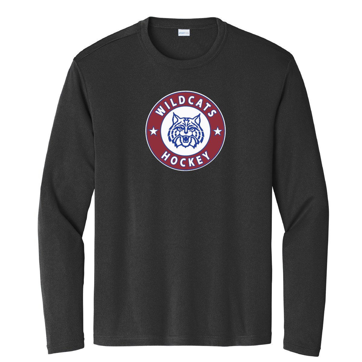 Wildcats Hockey Long Sleeve Moisture Tee