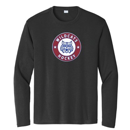 Wildcats Hockey Long Sleeve Moisture Tee