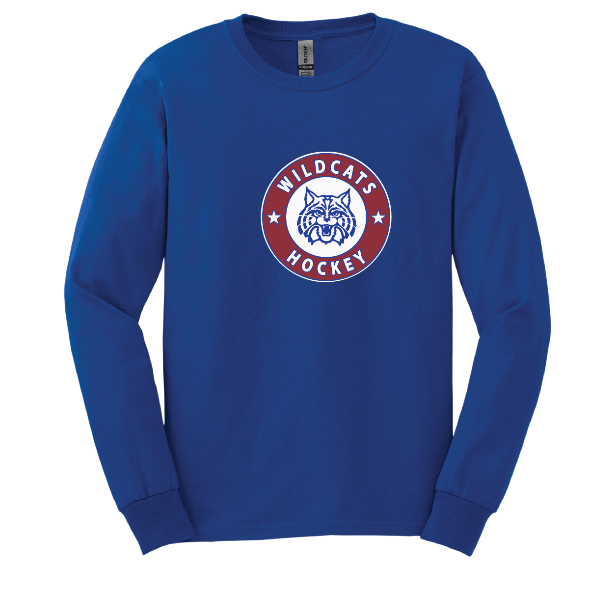 Wildcats Hockey Long Sleeve Cotton Tee