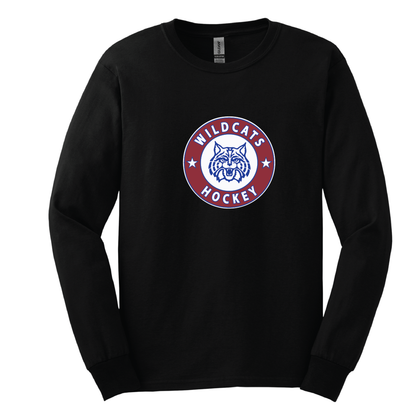 Wildcats Hockey Long Sleeve Cotton Tee