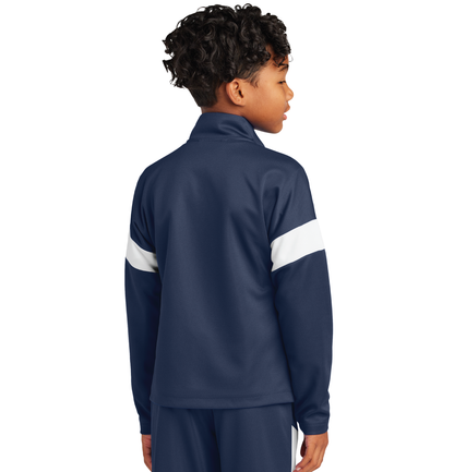 Full Zip Youth Jacket Sport-Tek: Simsbury Soccer Club – Vincent Full Zip Youth Jacket Sport-Tek: Simsbury Soccer Club – Vincent
