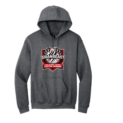 Granbeast: Gildan Hooded Pullover. 18500 (Choose Logo Design)