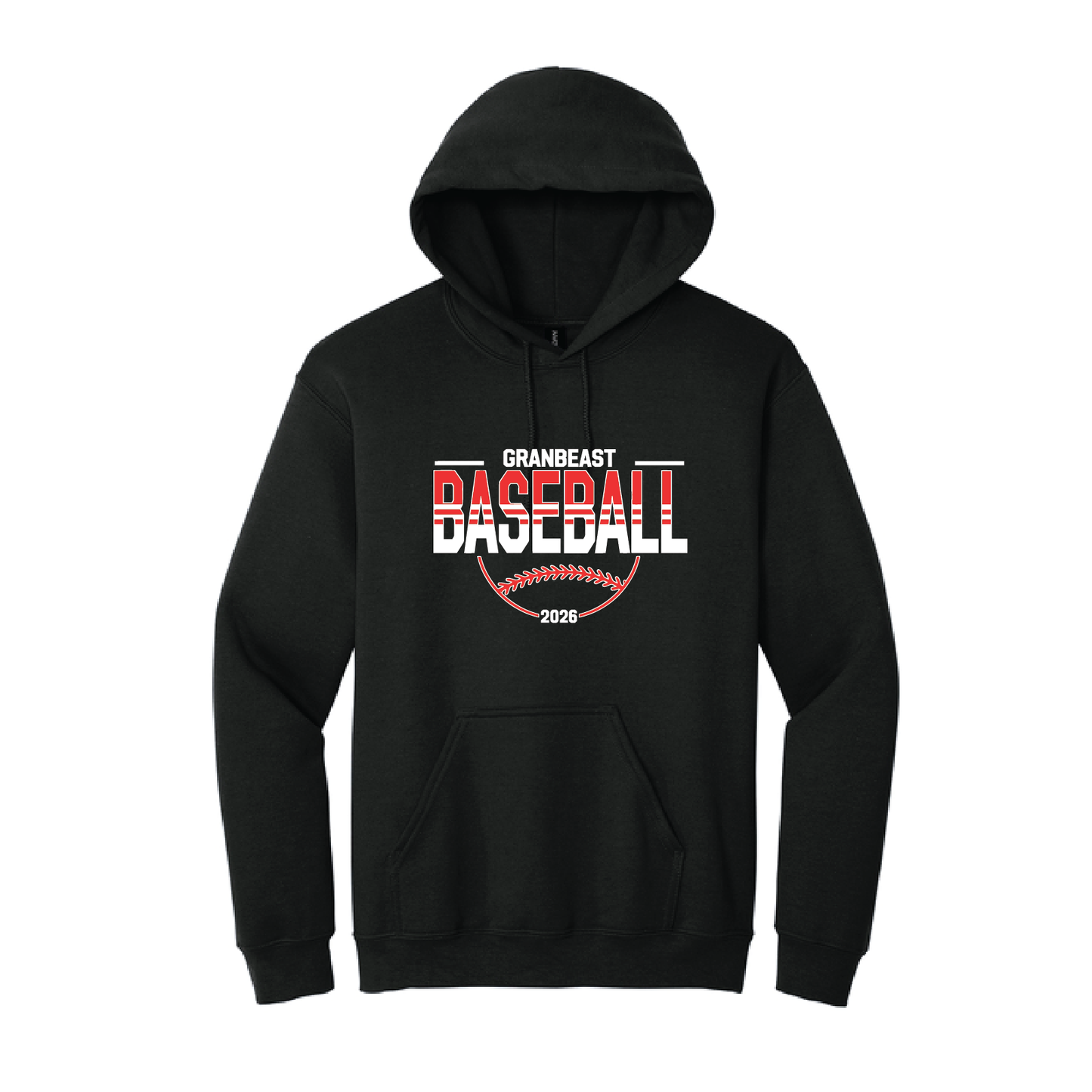 Granbeast: Gildan Hooded Pullover. 18500 (Choose Logo Design)