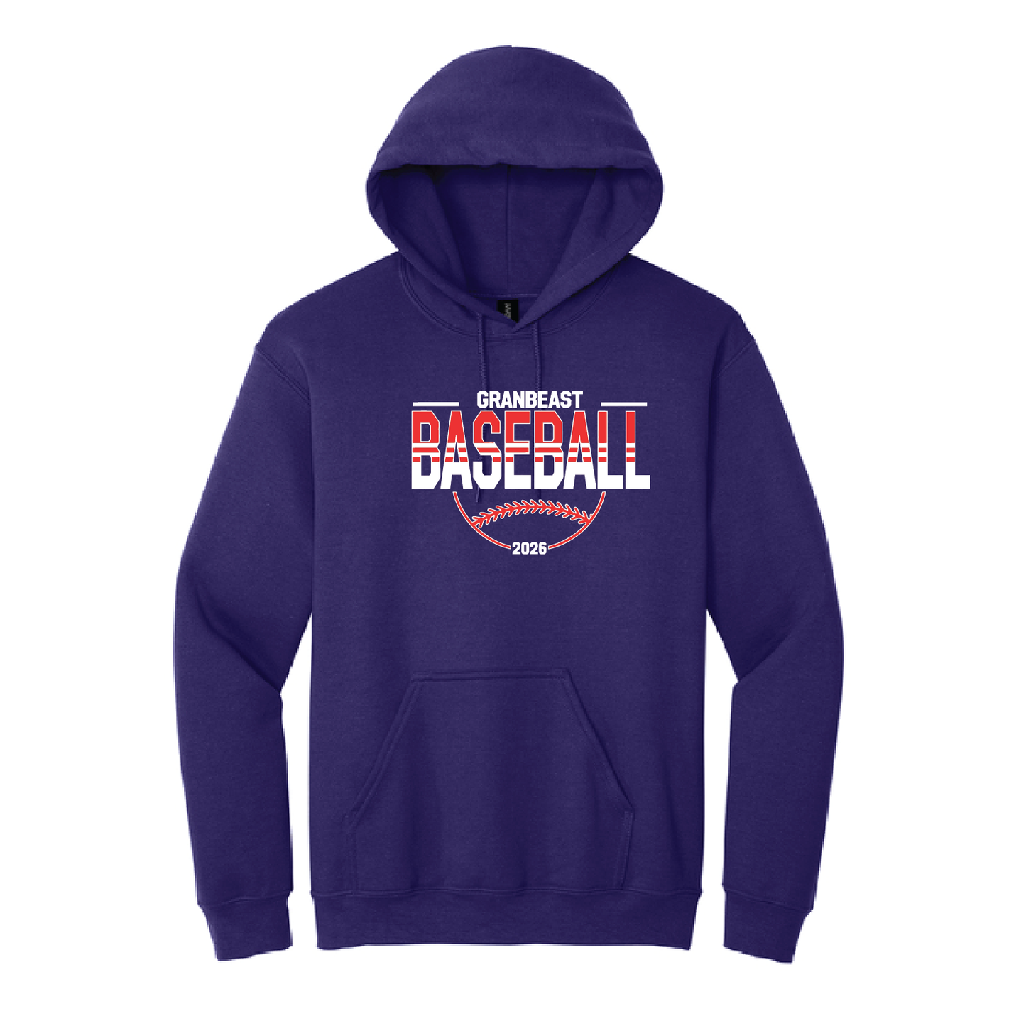 Granbeast: Gildan Hooded Pullover. 18500 (Choose Logo Design)